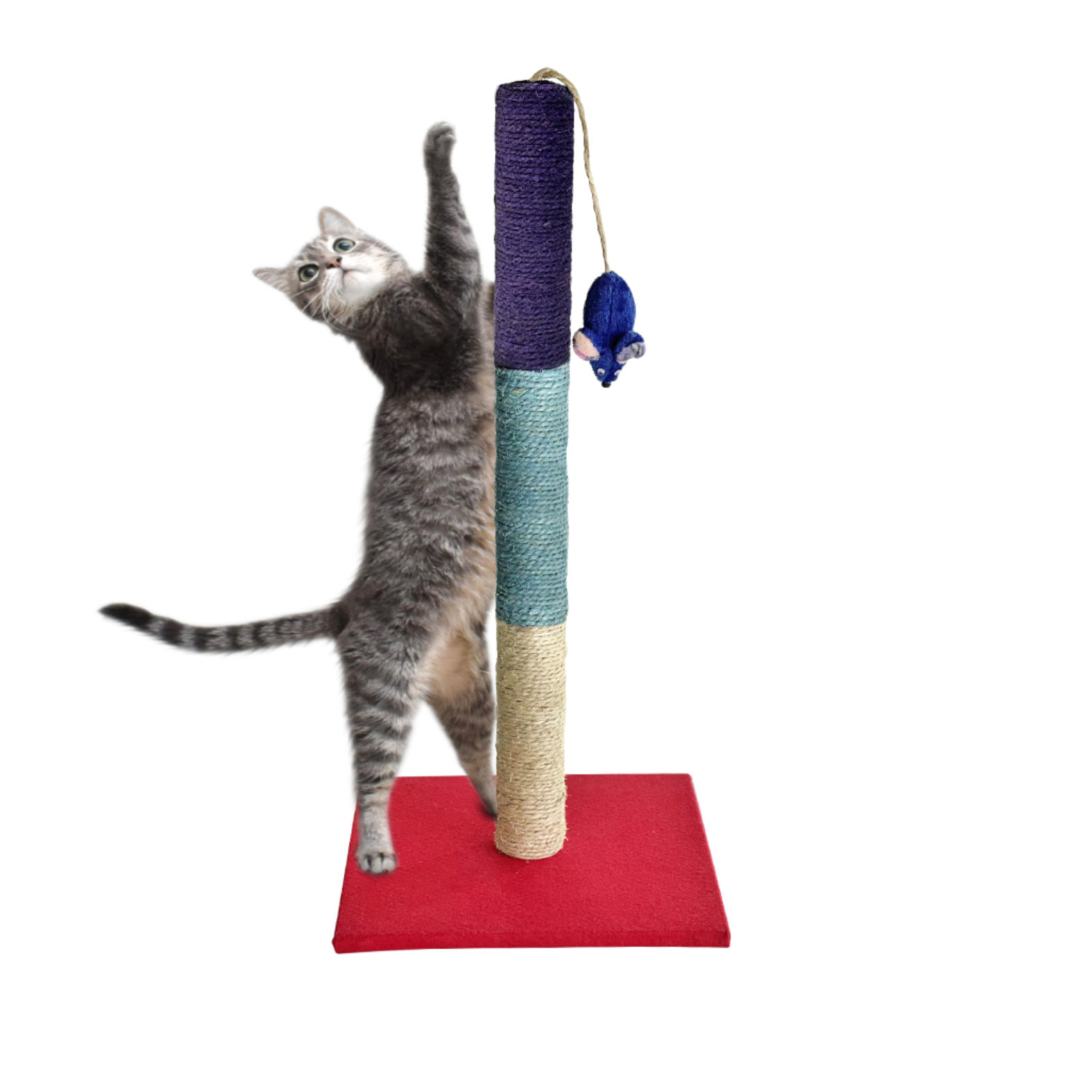 Scratching Pole Cats SISAL Pole Catnip Infused Pole Cat Toy 100