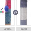 Scratching Pole Cat | SISAL Post | Cat Toy 100% MEXICAN SISAL | Cat Kitten Scratching Pole 20 " - Imagen 2