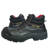Bota de Trabajo de Piel Modelo 2642 negro/rojo