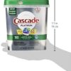 Cápsulas para lavavajillas Cascade Platinum, detergente para lavavajillas Actionpacs con acción limpiadora para lavavajillas, aroma fresco, 62 unidades - Imagen 11