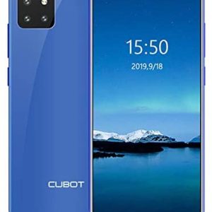 Ban Smartphone CUBOT X20 Pro 128GB, Equipado con 6.3 Pulgadas, 6GB RAM, cámara Trasera Triple (12.0MP + 20.0MP + 8.0MP), Android 9.0 Pie, batería 4000mAh, Tarjeta SIM Dual 4G (Azul)