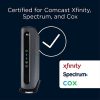 Cable módem Motorola MB7621 | se empareja con cualquier enrutador WiFi | Aprobado por Comcast Xfinity, Cox y Spectrum | para Planes de Cable Hasta 900 Mbps | DOCSIS 3.0 - Imagen 3