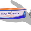 ChoiceRefill Compatible con Diaper Genie Pails, paquete de 4, 1080 unidades - Imagen 8