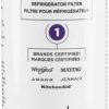 Filtro para refrigerador de agua y hielo 1 de Whirlpool, EDR1RXD1, paquete individual, morado - Imagen 3