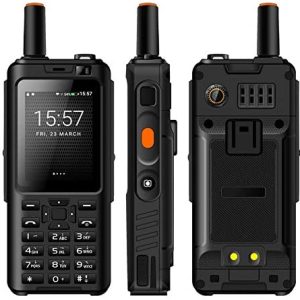 Banerqi XBOSS 7S + 4G Zello PTT Walkie Talkie FRS Radio bidireccional IP65 Teléfono Inteligente a Prueba de Agua 4000mAh Pantalla táctil de 2.4 Pulgadas Quad Core 1GB RAM 8GB ROM Android 6.0