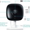 Cámara de interior Kasa Smart (KC100) Spot de TP-Link, cámara de seguridad para el Home & Kitchen inteligente HD de 1080p con visión nocturna, detección de movimiento para monitor de bebé para Pets, funciona con Alexa Echo y Google Home - Imagen 4