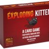 Exploding Kittens - Un juego de cartas de ruleta rusa, juegos de fiesta fáciles para toda la familia - Juegos de cartas para adultos, adolescentes y niños - 2-5 jugadores