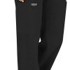 Pantalón médico Workwear Revolution para mujer, tiro medio, acampanado moderado, con cordón, WW120 - Imagen 6