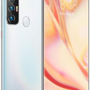 Smartphone Desbloqueado Rino5 Pro gsm 4G, Android 6 Quad-Core 4GB + 64GB, Pantalla de Gota de Agua de 7.2 Pulgadas, teléfonos celulares desbloqueados con SIM Dual, cámara de 5MP + 2MP, Huella digita