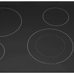 Frigidaire FFEC3025US Estufa eléctrica estilo superficie lisa de 30 pulgadas con 4 elementos, indicador de superficie caliente - Imagen 2