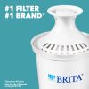 Dispensador de agua filtrada extra grande Brita de 18 tazas con 1 filtro estándar, fabricado sin BPA, UltraMax, negro - Imagen 2