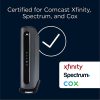 Motorola MB8611 DOCSIS 3.1 Módem por cable multigigabit | se empareja con cualquier enrutador WiFi | Aprobado para Comcast Xfinity, Cox Gigablast, Spectrum | Puerto de 2,5 Gbps | 2500 velocidades máximas de Internet - Imagen 3