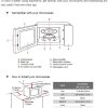 Toshiba EM925A5A-BS Horno de microondas con modo ECO de encendido/apagado de sonido e iluminación LED, 0.9 pies cúbicos/900 W, acero inoxidable negro - Imagen 9