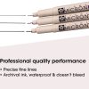 Sakura Pigma 30061 Micron Blister Card Ink Pen Set, Negro, Ass't Point Size 3CT Set - Imagen 2
