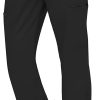 Pantalón médico Workwear Revolution para mujer, tiro medio, acampanado moderado, con cordón, WW120 - Imagen 4