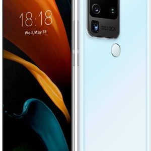 Smartphone Desbloqueado S21Ultra gsm 4G, Android 6 Quad-Core 2GB + 16GB, Pantalla de Gota de Agua de 7.2 Pulgadas, teléfonos celulares desbloqueados con SIM Dual, cámara de 5MP + 2MP, Huella Digital