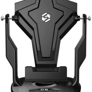 Sayefetar – Agitador de teléfono móvil con movimiento automático, movimiento de movimiento con cable USB, versión actualizada con pantalla táctil LCD, sincronización para muchas aplicaciones (negro)