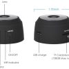 Mini cámaras ocultas WiFi, cámaras espía inalámbricas con transmisión en vivo de audio y video, cámaras de seguridad para el Home & Kitchen HD 1080P, cámara encubierta para niñera, pequeñas cámaras inteligentes con visión nocturna y detección de movimiento - Imagen 3