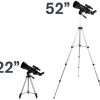 Celestron - Alcance de viaje de 70 mm - Telescopio refractor portátil - Óptica de vidrio totalmente recubierta - Telescopio ideal para principiantes - Paquete de software de astronomía BONUS - Imagen 10