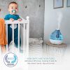 Humidificador ultrasónico de vapor frío Pure Enrichment® MistAire™: la unidad premium dura hasta 25 horas con un funcionamiento silencioso, apagado automático, función de luz nocturna y sin BPA - Imagen 4