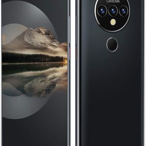 WYXR Mate 40 Pro Smartphone 4GB + 128GB Teléfono Móvil 7,0″ Full HD+, Cámara Trasera 24MP AI, 13MP Cámara Selfie, Dual SIM (Versión en Español),Black