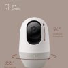 Nooie Baby Monitor, cámara WiFi para Pets en interiores, cámara IP inalámbrica de 360 grados, cámara de seguridad para el Home & Kitchen 1080P, seguimiento de movimiento, visión nocturna súper IR, funciona con Alexa, audio bidireccional, detección de movimiento y sonido - Imagen 3