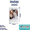 Paquete doble de película instantánea Fujifilm Instax Mini (blanco) - Imagen 6