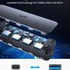 uni USB C a USB Hub 4 puertos, adaptador de aluminio USB tipo C a USB con 4 puertos USB 3.0, Thunderbolt 3 a multipuerto USB 3.0 Hub adaptador para MacBook Pro/Air 2020/2019, iPad Pro, Dell, Chromebook y más - Imagen 4