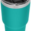 YETI Rambler Vaso de 30 oz, acero inoxidable, aislado al vacío con tapa MagSlider, azul acuífero