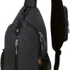 WATERFLY Crossbody Sling Mochila Sling Bag Viaje Senderismo Chest Bag Daypack