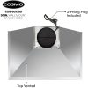 Cosmo 63175S Campana extractora de montaje en pared de 30 pulgadas con conducto convertible sin conducto (se necesitan filtros adicionales, no incluidos), ventilación de estufa estilo chimenea de techo, luz LED, filtro permanente, ventilador de 3 velocidades, en acero inoxidable - Imagen 6