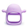 Smily Mia Penguin Buddy Never Drop Juguete de silicona para la dentición del bebé para bebés de 0 a 6 meses, juguetes para masticar bebés para las necesidades de succión, chupete de mano para bebés que amamantan, juguete para el asiento del automóvil para recién nacidos, púrpura claro - Imagen 7