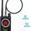JMDHKK Detector antiespía, detector de errores, detectores de cámara oculta, detector GPS, detector de dispositivo de escáner de señal RF para rastreador GPS Dispositivo de escucha Buscador de cámara