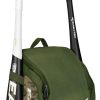 EASTON GAME READY YOUTH Mochila para bate y equipo, 2021, béisbol, sóftbol, 2 bolsillos para bate o para botellas de agua, compartimento principal con ventilación, bolsillo para zapatos con ventilación, bolsillo para objetos de valor, gancho para valla
