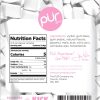Chicle PUR 100 % xilitol, chicle sin azúcar, sin azúcar, sin aspartamo, sin gluten, vegano y apto para keto, Salud y Bellezaable, bajo en carbohidratos, chicle con sabor natural simplemente puro, 55 piezas (paquete de 1) - Imagen 4