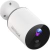 Cámaras de seguridad inalámbricas al aire libre - 1080p HD visión nocturna WiFi cámaras inalámbricas para seguridad en el Home & Kitchen, cámara de vigilancia impermeable con detección de movimiento, audio de 2 vías, batería recargable, almacenamiento SD