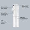 Beautify Beauties Botella de spray para el cabello – Mister de agua continuo ultrafino para peinado, limpieza, plantas, nebulización y cuidado de la piel (5 onzas) - Imagen 7