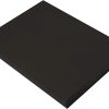 SunWorks Papel de construcción pesado, 9 x 12 pulgadas, negro, 100 hojas