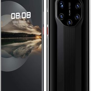 WYXR Mate40 RS Teléfono Móvil (2020) Móviles Libres 4GB+32GB, Android 10 Smartphone Libre MTK6889 7.2 Inch HD, Cámara Trasera 48MP, 5800mAh Face ID,Black