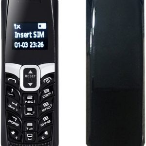 Long CZ T3 Mini Mini Mini Mini Mini teléfono celular teléfono móvil Bluetooth Dialer 0.6 pulgadas MP3 SMS cambiador de voz con función de vibración (negro)