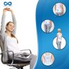 Cojín Everlasting Comfort para silla de oficina, siéntate más tiempo, siéntete mejor, cojines de espuma viscoelástica para glúteos, coxis, espalda, ciática, almohadilla para aliviar el dolor de escritorio de computadora - Imagen 4