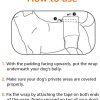 Amazon Basics Envoltura para perros machos, pañales desechables - Imagen 6