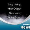 FogWorx Extreme High Density Fog Juice Gallon - Líquido de máquina de niebla a base de agua de larga duración, alto rendimiento e inodoro - para máquinas de 400 a 1500 vatios - Imagen 2