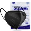 Wanwane KN95 Mascarilla 50PCS Respirador Copa Polvo 5 Capas con lazo elástico para la oreja, Negro - Imagen 2