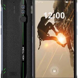Banerqi Versión Global HOMTOM HT80 IP68 Smartphone a Prueba de Agua Android 10.0 5.5 Pulgadas MT6737 Quad Core NFC Carga Inalámbrico SOS Teléfono móvil