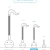 Otamatone [edición en inglés] Sintetizador portátil de instrumentos musicales electrónicos japoneses de Japón por Cube/Maywa Denki, negro - Imagen 5