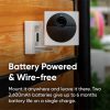 WYZE Cam Outdoor Starter Bundle (incluye estación base y 1 cámara), 1080p HD interior/exterior cámara inteligente para el Home & Kitchen sin cables con visión nocturna, audio bidireccional, funciona con Alexa y Google Assistant, blanco - Imagen 2