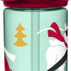 CamelBak Eddy+ Botella de agua para niños de 14 oz con Tritan Renew - Parte superior de paja, a prueba de fugas cuando está cerrada - Imagen 4