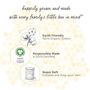 Pijama para dormir y jugar para bebés de Burt's Bees, 100 % algodón orgánico, mono de una pieza, pijama con cremallera frontal - Imagen 5