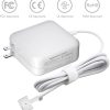Cargador compatible con Mac Book Pro con cable. Cargador magnético de repuesto de 60 W con punta en T, adaptador de alimentación universal compatible con cargador Mac Book Air/Mac Book de 13 pulgadas con pantalla Retina (después de 2012). - Imagen 2